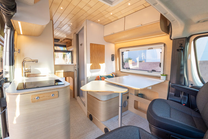 off-grid travel-Sandy-2023 campervan rental