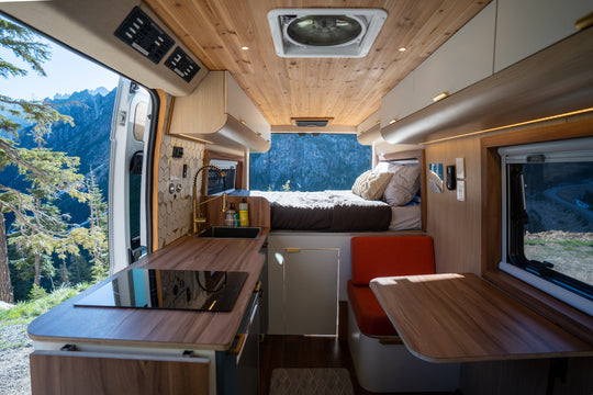 2022 Ram Promaster campervan for sale with full kitchen